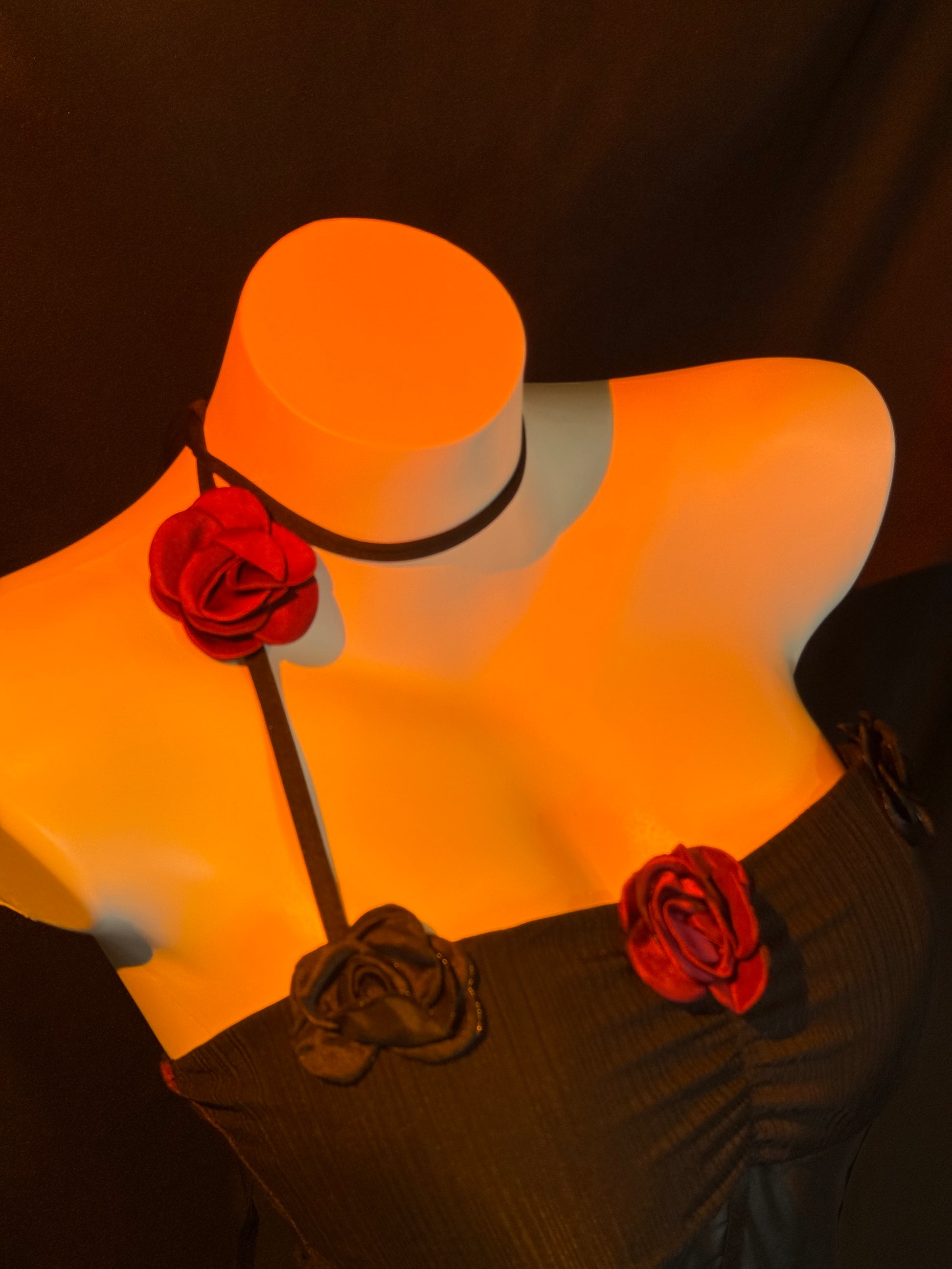 Braroo Midnight Rose – Sexy Sheer Mesh Halter Bodycon Ruched Mini Dress Lingerie Set